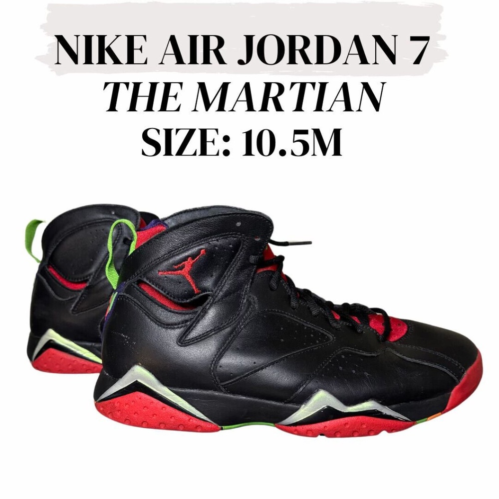 Nike Air Jordan 7 Retro Marvin the Martian size 10.5 Used Clean